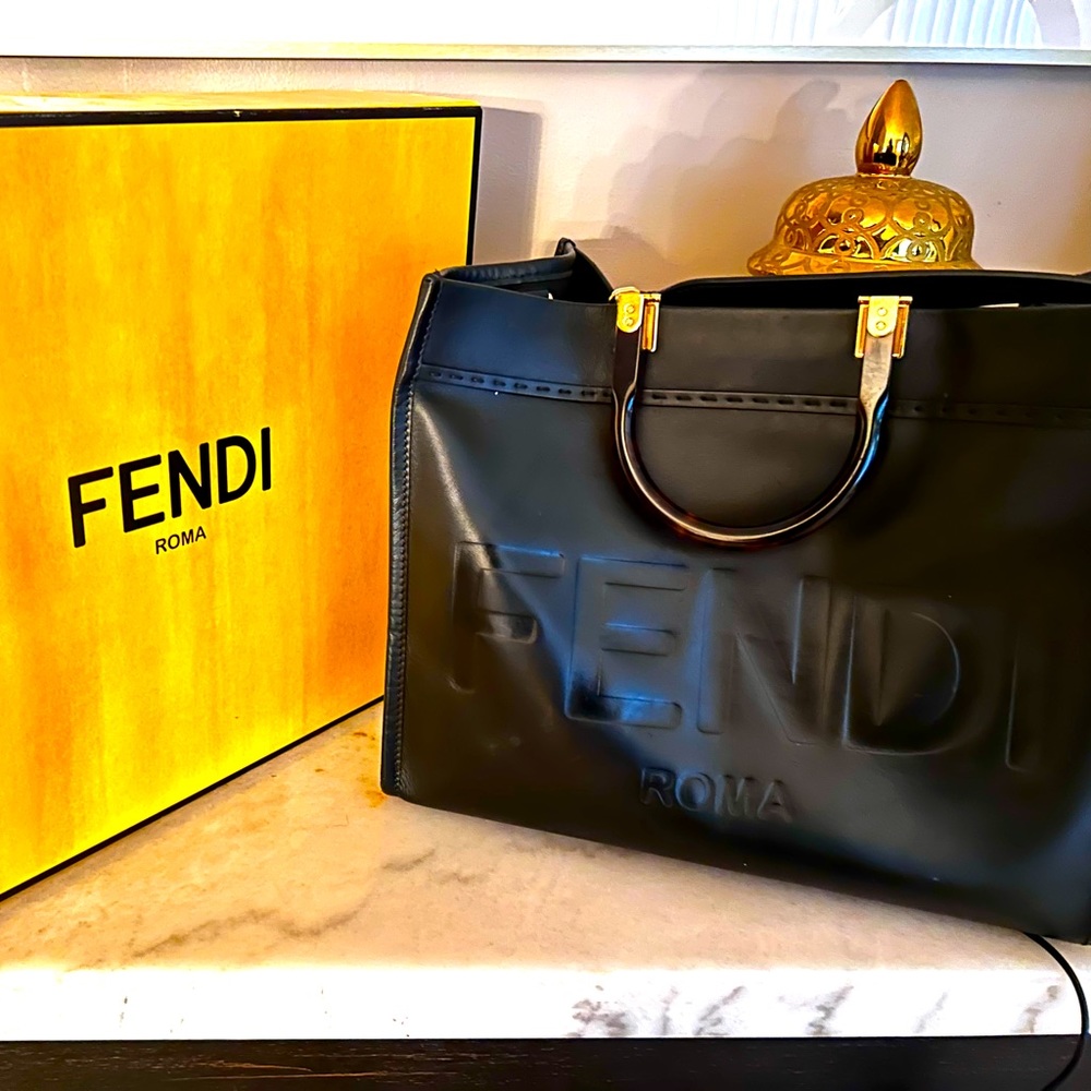 Fendi Large Sunshine Shopper Tote